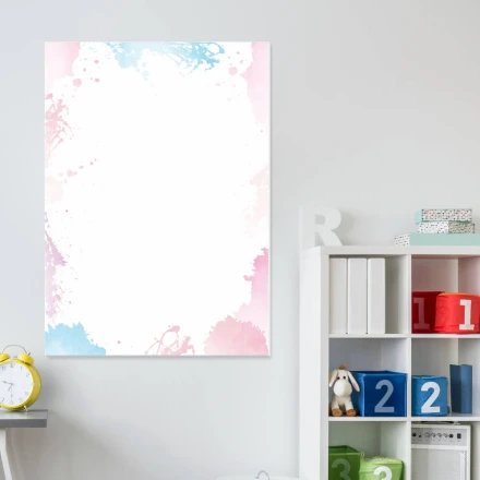 Tablica magnetyczna suchościeralna dla dziecka akwarela 580