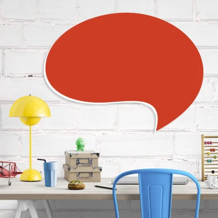 Tablica magnetyczna suchościeralna dla dziecka dymek 233