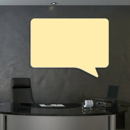 Tablica magnetyczna suchościeralna dymek 048