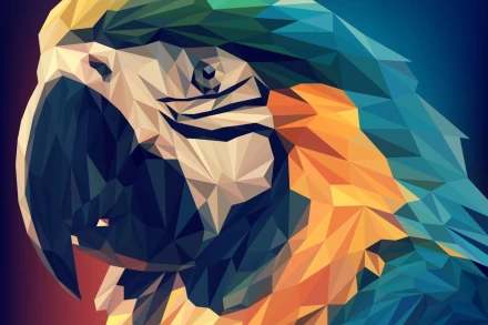 Fototapeta na ścianę papuga FP 6433