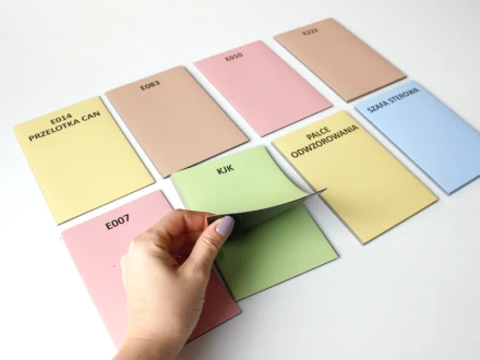 Magnes suchościeralny na wymiar z własnym nadrukiem małe rozmiary