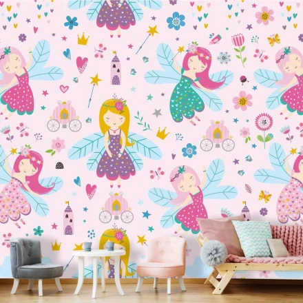 Tapeta dla dzieci Wróżki, czarodziejki 0119