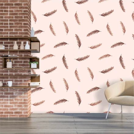 Tapeta Wirujące piórka 0228