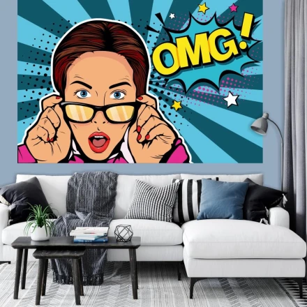 Tapeta na ścianę Twarz kobieca 0307