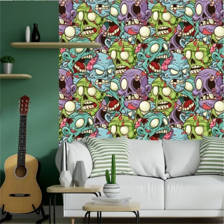 Tapeta dla młodzieży Zombi 0356