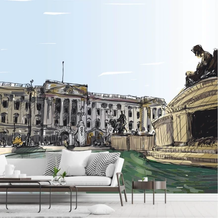 Tapeta na ścianę Zabytki Londynu 0368