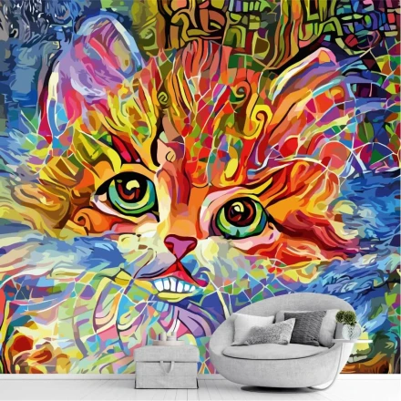 Tapeta na ścianę Słodki kociak 0475