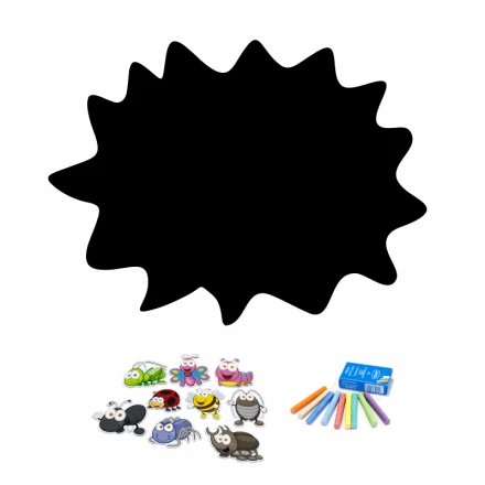 Tablica magnetyczna dla ucznia, studenta, do notowania kredą Dymek 367