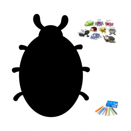 Tablica magnetyczna kredowa dla dzieci biedronka 222