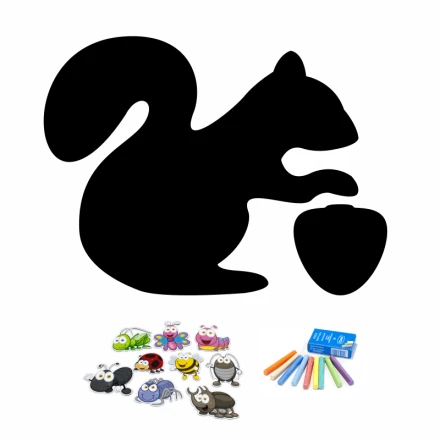 Tablica magnetyczna kredowa dla dziecka Wiewiórka 226