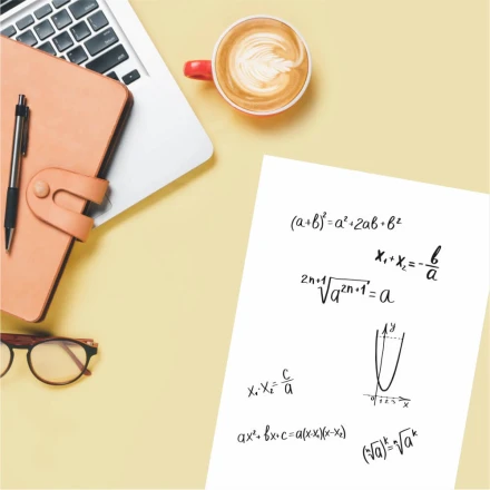 Folia suchościeralna A4 samoprzylepna z możliwością wielokrotnej aplikacji