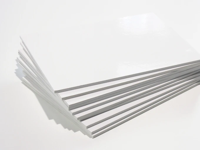 Płyta PCV 5mm biała PVC na wymiar - Wzór graficzny. Proste, prostokątne płyty o gładkiej, błyszczącej powierzchni