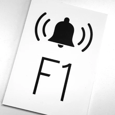 Indywidualna tabliczka z nadrukiem, PCV 5 mm, laminat matowy, 15 x 10,5 cm