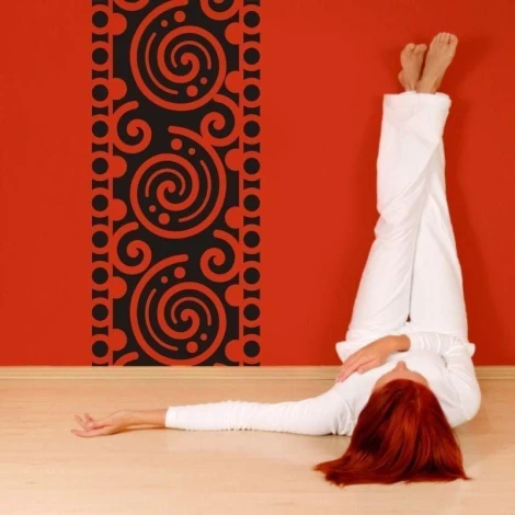 Meksykański 88 to energetyczna naklejka w stylu folkowym, idealna do nowoczesnego salonu lub kolorow