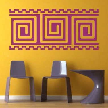 Meksykański wzór w intensywnych kolorach, idealny do nowoczesnego wnętrza, dodający energii każdemu 