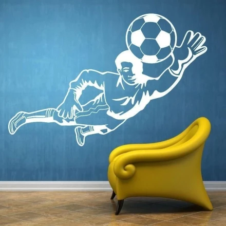 Szablon malarski bramkarz 1163