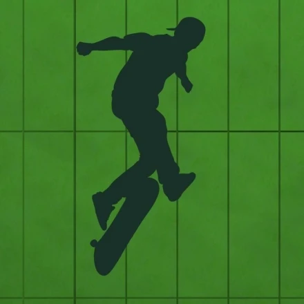 Szablon malarski skater 1019