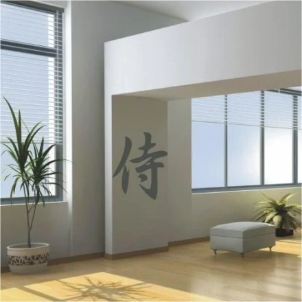 Naklejka japoński samuraj 0766