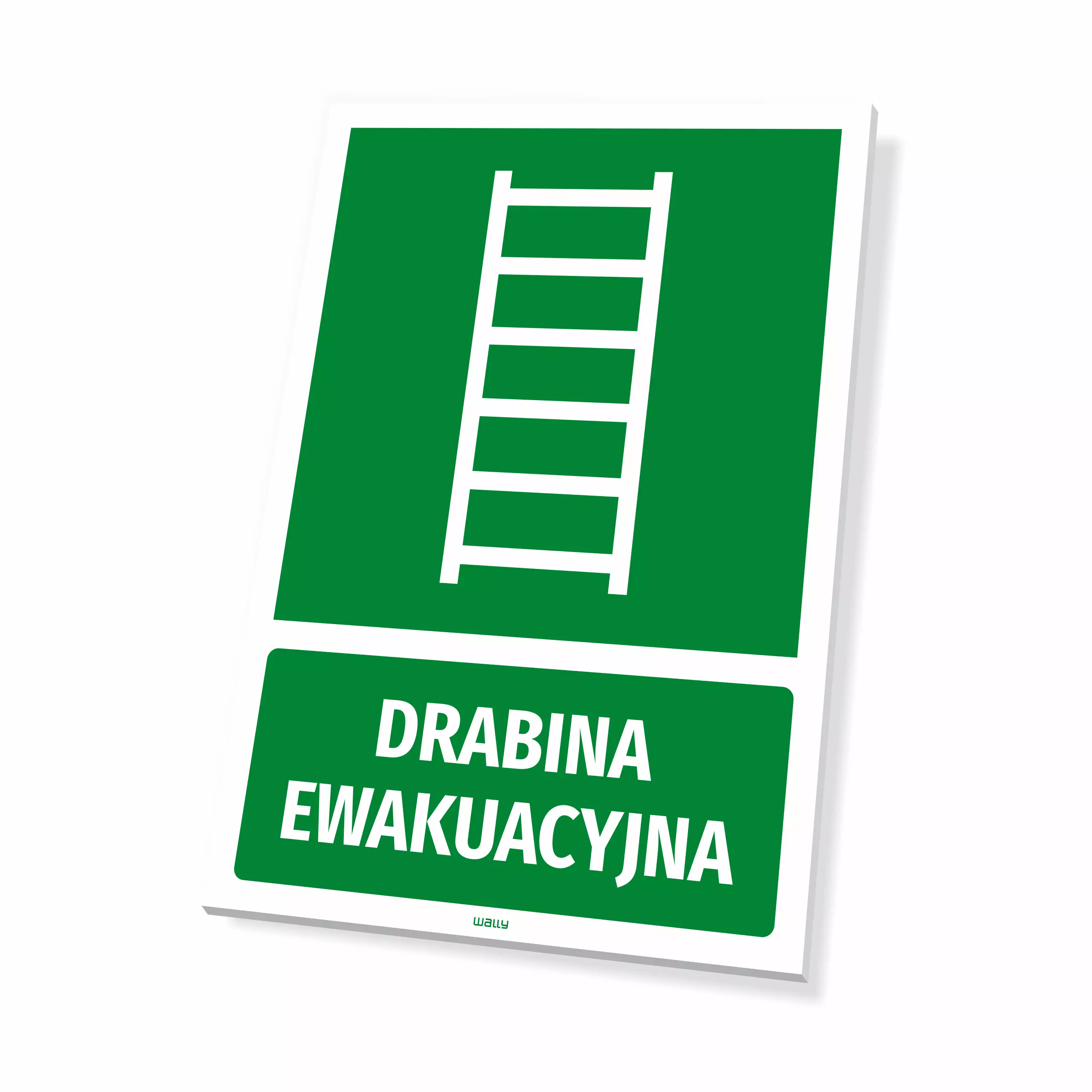 Tabliczka informacyjna - Drabina ewakuacyjna