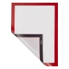 Ramka magnetyczna A3 - Wzór graficzny. Prosta ramka z czerwoną obwolutą i czarną krawędzią