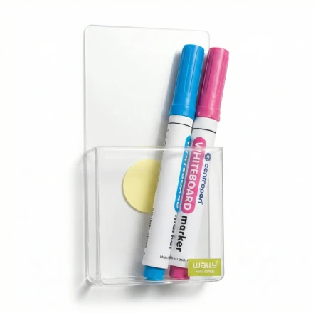 Pojemnik na akcesoria, samoprzylepny do wielokrotnej aplikacji