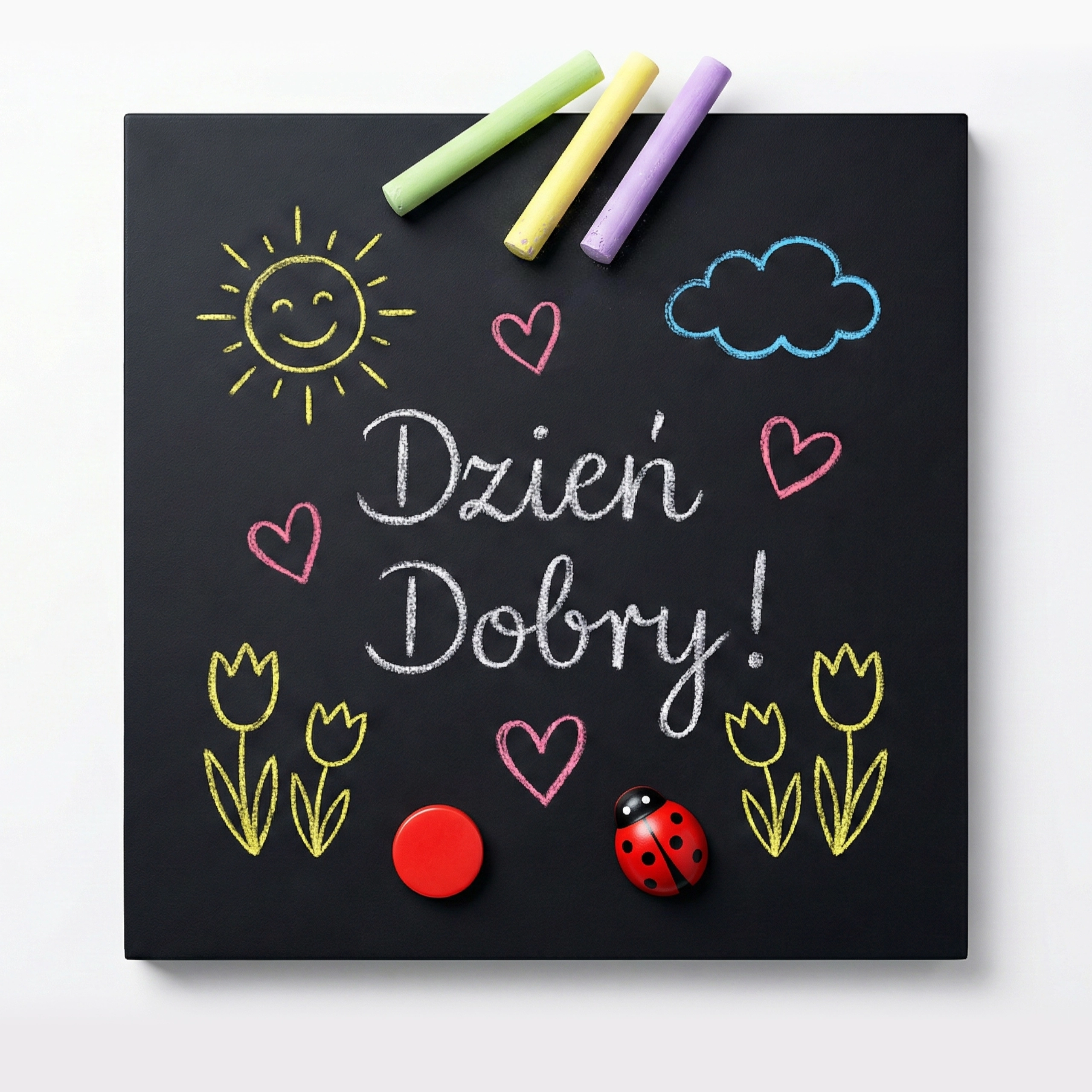 Tablica kredowa magnetyczna w dowolnym rozmiarze