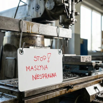 Tabliczka suchościeralna A4 do zawieszenia