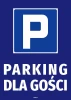 Naklejka informacyjna Parking dla gości