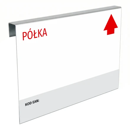 Zawieszka A4 do magazynu, z nadrukiem suchościeralna 012