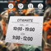 Tabliczka Otwarte z dniami i godzinami do personalizacji