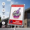 Tabliczka parkingowa Miejsce zarezerwowane z logo, zakaz parkowania