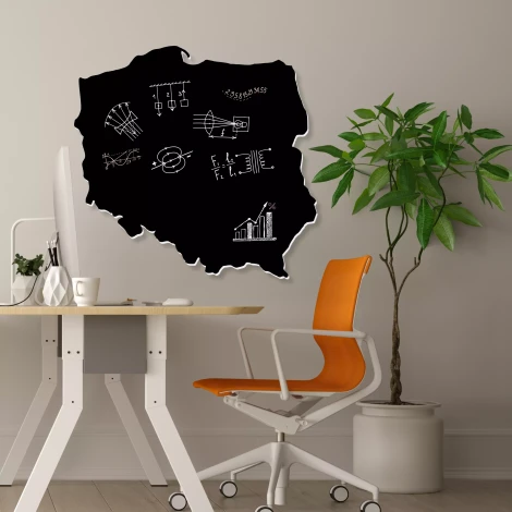 Tablica magnetyczna, kredowa mapa Polski 426