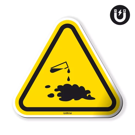 Magnes: Substancje żrące