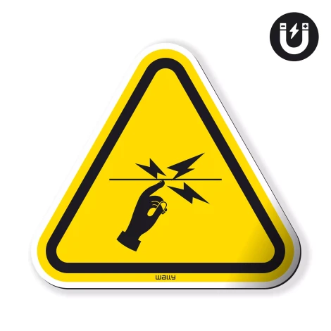 Magnes: Uwaga! Przewody pod napięciem