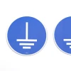 magnes: Stosuj uziemienie, symbol nakazu