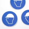 magnes: Zakładaj kask, symbol nakazu