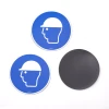 magnes: Zakładaj kask, symbol nakazu