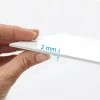 Płyta PCV 2mm biała PVC na wymiar - Wzór graficzny. Widoczne prostokątne kształty ułożone w stos