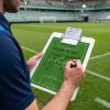 Clipboard suchościeralny magnetyczny z nadrukiem A4+, dibond 3mm