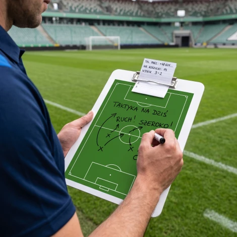 Clipboard suchościeralny magnetyczny z nadrukiem A4+, dibond 3mm