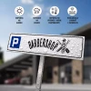 Tabliczka parkingowa z logo firmy, instytucji, placówki