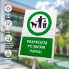 Tabliczka Posprzątaj po swoim pupilu
