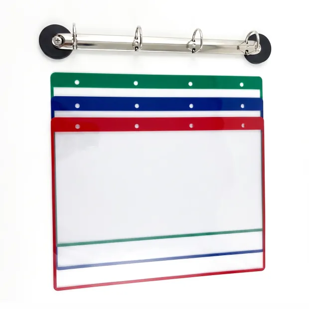 Display magnetyczny A4 poziomy - folder na dokumenty