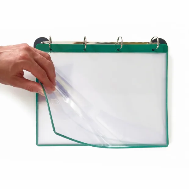 Display magnetyczny A4 poziomy - folder na dokumenty