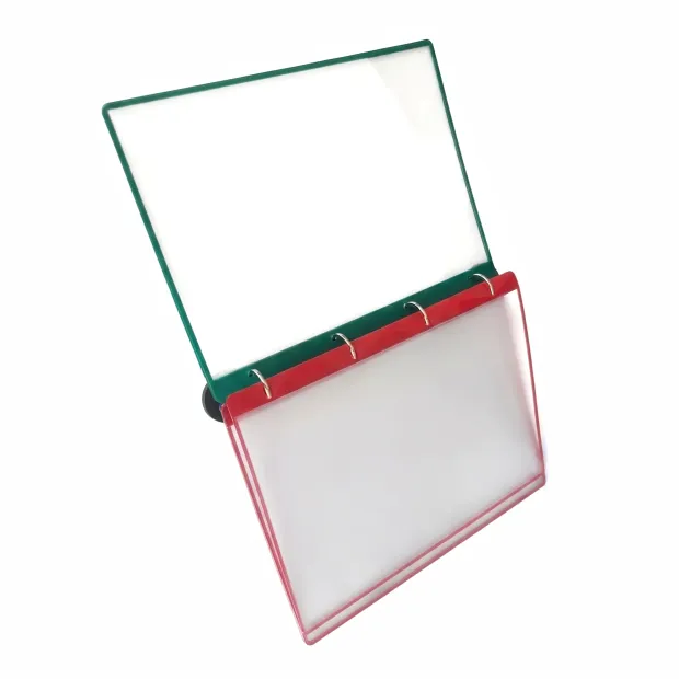 Display magnetyczny A4 poziomy - folder na dokumenty