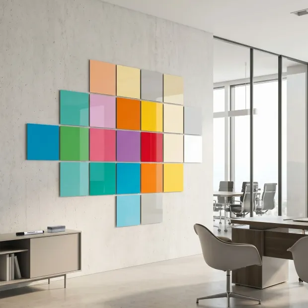 Tablica magnetyczna bezramowa 60x60 cm