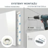 Systemy montażu tablicy bezramowej