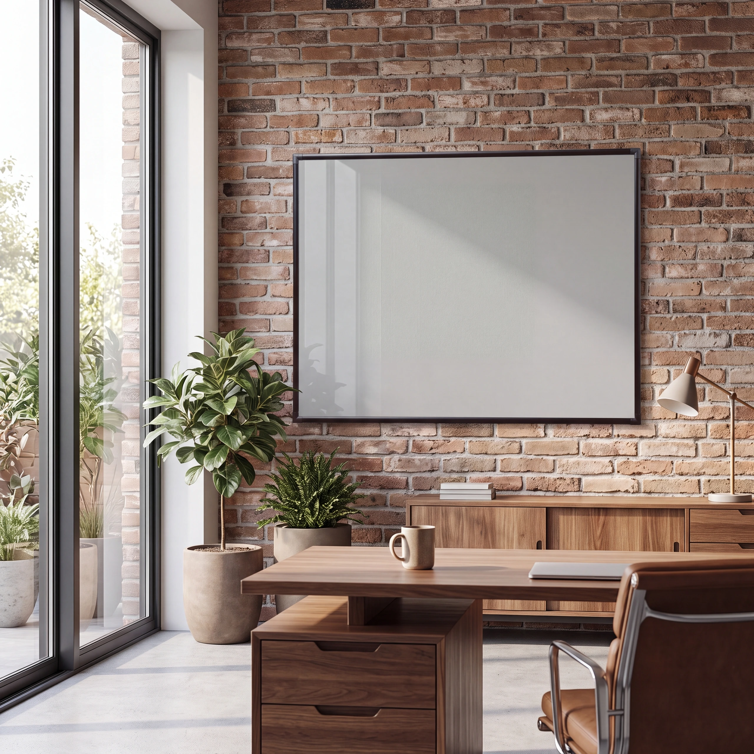 Tablica magnetyczna suchościeralna 200x120 cm w ramie aluminiowej
