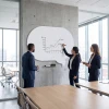 Tablica magnetyczna suchościeralna dla biur dymek 175