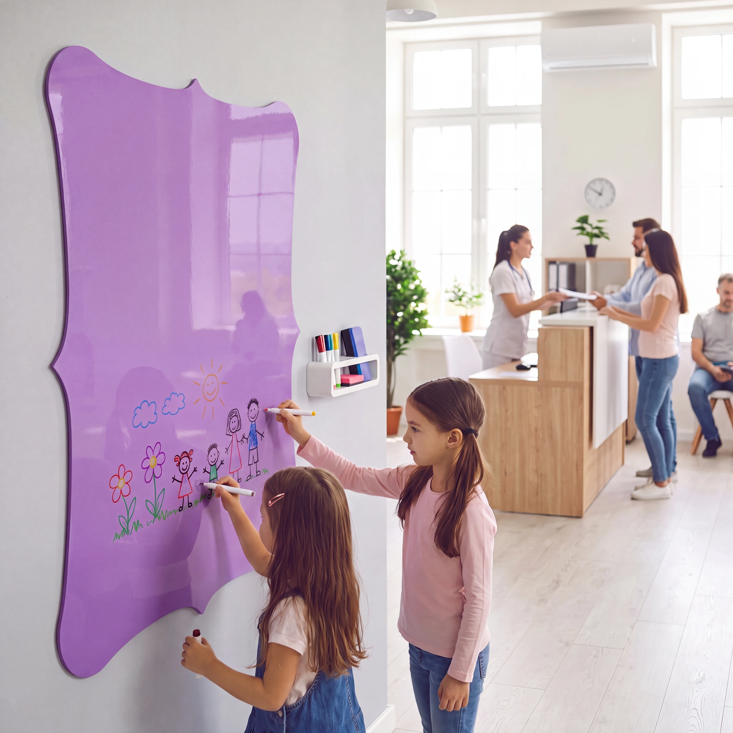 Tablica magnetyczna suchościeralna do kafejki menu 362